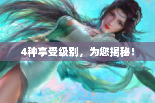 4种享受级别，为您揭秘！