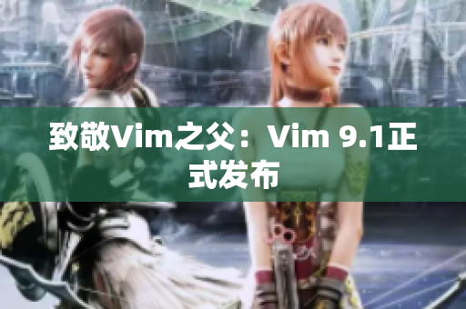 致敬Vim之父：Vim 9.1正式发布
