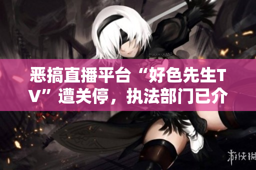 恶搞直播平台“好色先生TV”遭关停，执法部门已介入调查