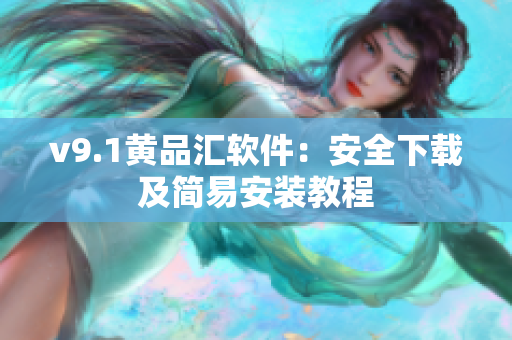 v9.1黄品汇软件：安全下载及简易安装教程