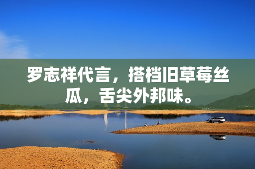 罗志祥代言，搭档旧草莓丝瓜，舌尖外邦味。