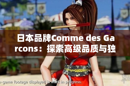 日本品牌Comme des Garcons：探索高级品质与独特风格