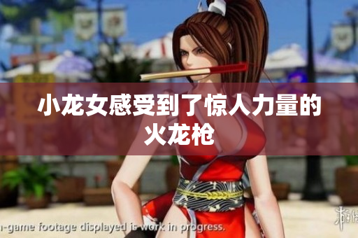 小龙女感受到了惊人力量的火龙枪