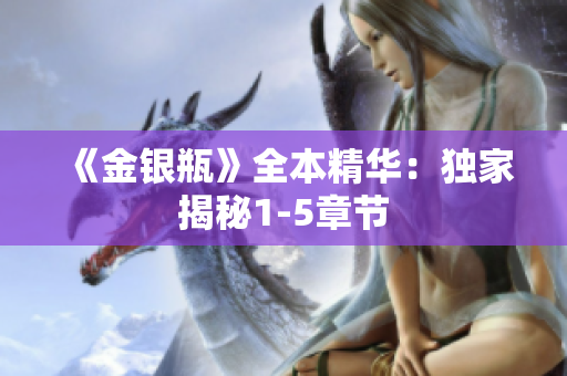 《金银瓶》全本精华：独家揭秘1-5章节