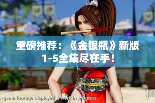 重磅推荐：《金银瓶》新版1-5全集尽在手！
