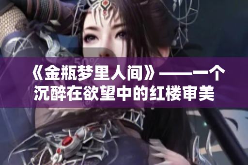 《金瓶梦里人间》——一个沉醉在欲望中的红楼审美