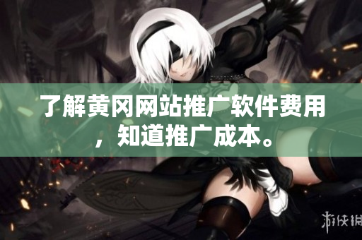 了解黄冈网站推广软件费用，知道推广成本。