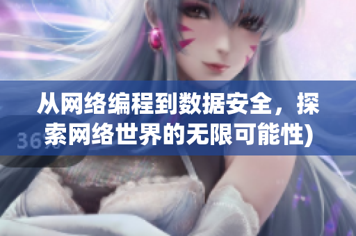 从网络编程到数据安全，探索网络世界的无限可能性)