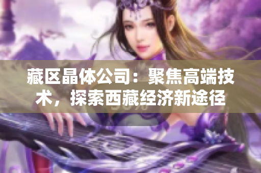 藏区晶体公司：聚焦高端技术，探索西藏经济新途径