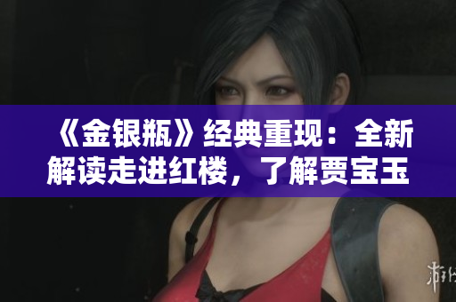 《金银瓶》经典重现：全新解读走进红楼，了解贾宝玉的悲欢离合