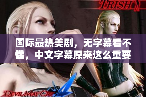 国际最热美剧，无字幕看不懂，中文字幕原来这么重要！