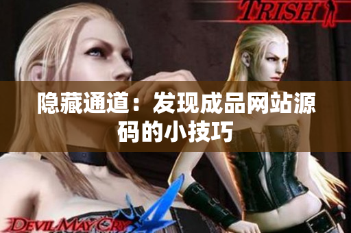 隐藏通道：发现成品网站源码的小技巧