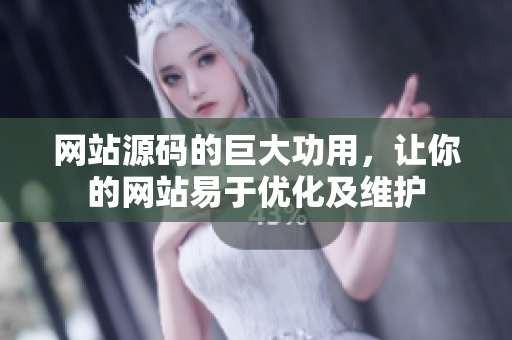 网站源码的巨大功用，让你的网站易于优化及维护