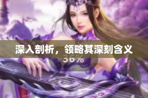 深入剖析，领略其深刻含义