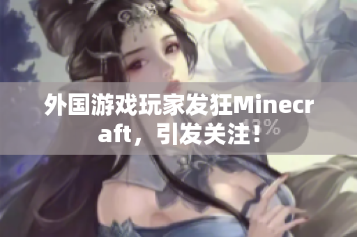 外国游戏玩家发狂Minecraft，引发关注！