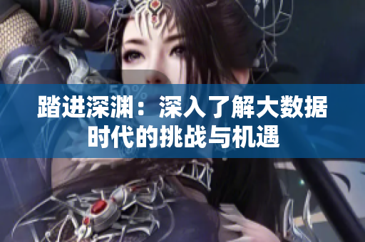 踏进深渊：深入了解大数据时代的挑战与机遇