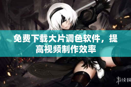 免费下载大片调色软件，提高视频制作效率