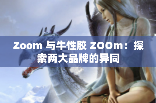 Zoom 与牛性胶 ZOOm：探索两大品牌的异同