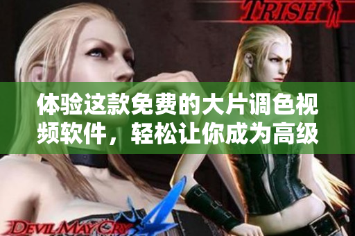 体验这款免费的大片调色视频软件，轻松让你成为高级后期达人！