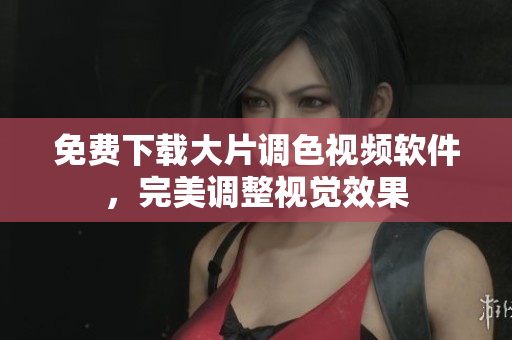 免费下载大片调色视频软件，完美调整视觉效果