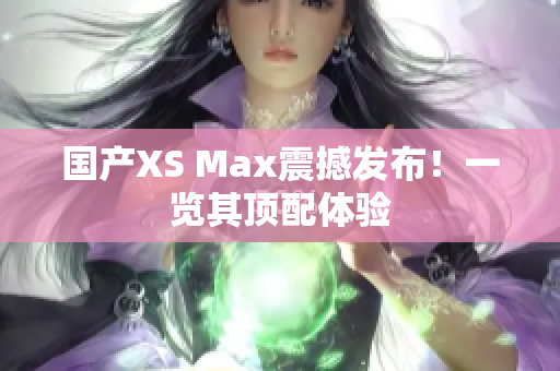 国产XS Max震撼发布！一览其顶配体验