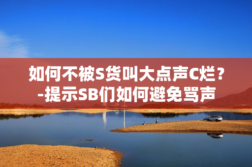 如何不被S货叫大点声C烂？-提示SB们如何避免骂声