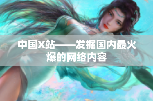 中国X站——发掘国内最火爆的网络内容