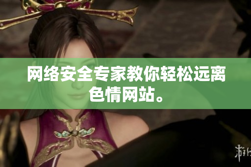 网络安全专家教你轻松远离色情网站。