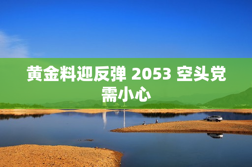 黄金料迎反弹 2053 空头党需小心