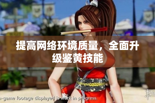 提高网络环境质量，全面升级鉴黄技能