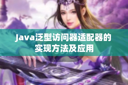 Java泛型访问器适配器的实现方法及应用