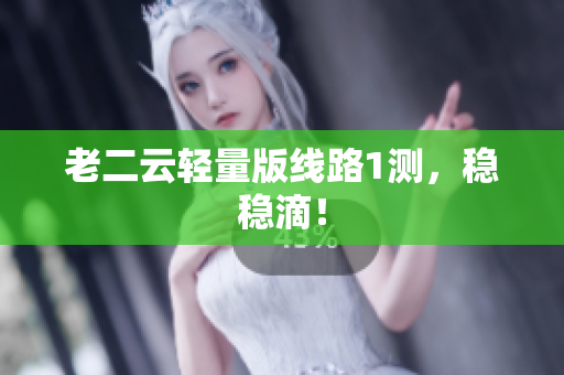 老二云轻量版线路1测，稳稳滴！