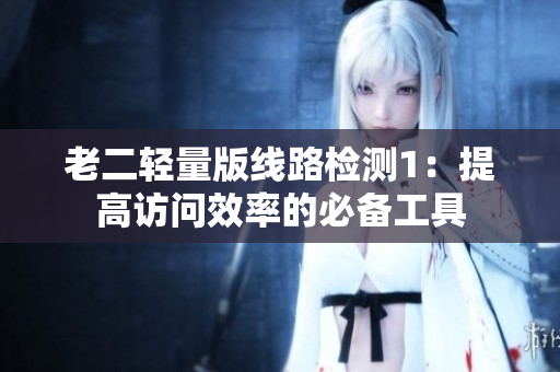 老二轻量版线路检测1：提高访问效率的必备工具