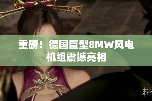 重磅！德国巨型8MW风电机组震撼亮相