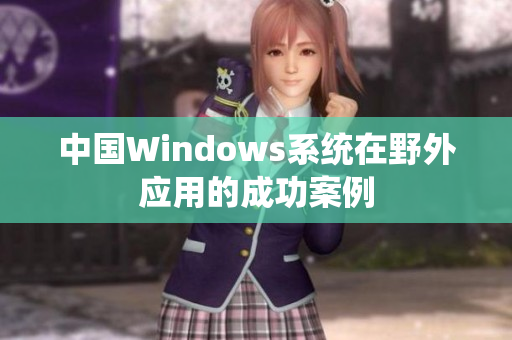 中国Windows系统在野外应用的成功案例
