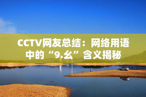 CCTV网友总结：网络用语中的“9.幺”含义揭秘