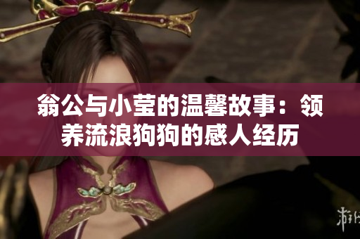 翁公与小莹的温馨故事：领养流浪狗狗的感人经历