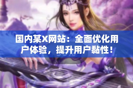 国内某X网站：全面优化用户体验，提升用户黏性！