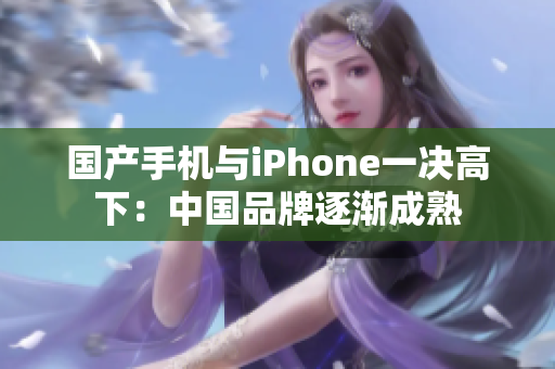 国产手机与iPhone一决高下：中国品牌逐渐成熟