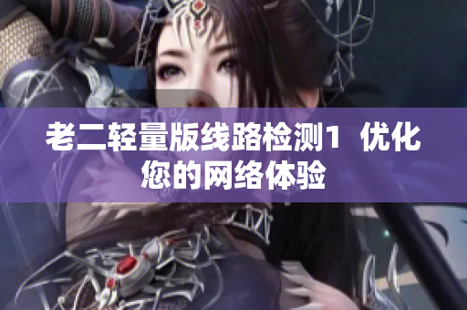 老二轻量版线路检测1  优化您的网络体验