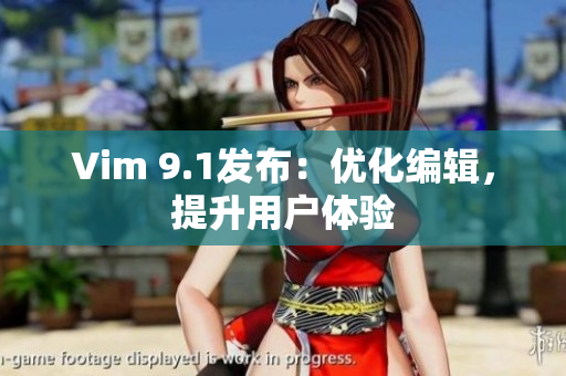 Vim 9.1发布：优化编辑，提升用户体验
