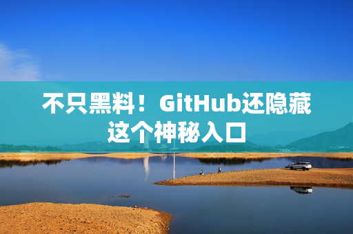 不只黑料！GitHub还隐藏这个神秘入口
