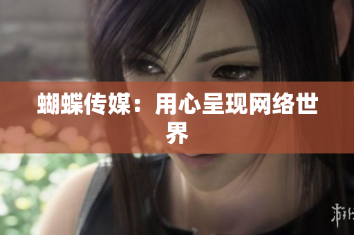 蝴蝶传媒：用心呈现网络世界