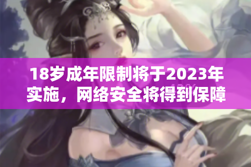 18岁成年限制将于2023年实施，网络安全将得到保障