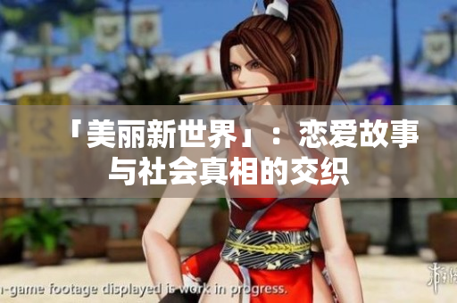 「美丽新世界」：恋爱故事与社会真相的交织
