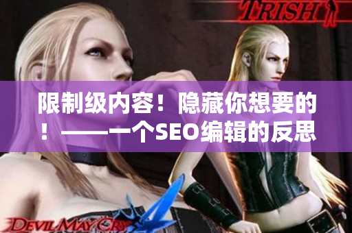 限制级内容！隐藏你想要的！——一个SEO编辑的反思