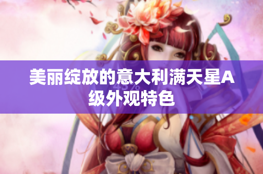 美丽绽放的意大利满天星A级外观特色
