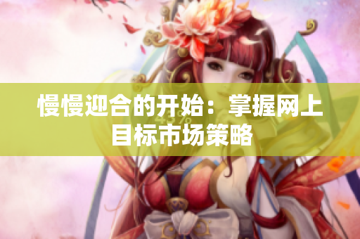 慢慢迎合的开始：掌握网上目标市场策略