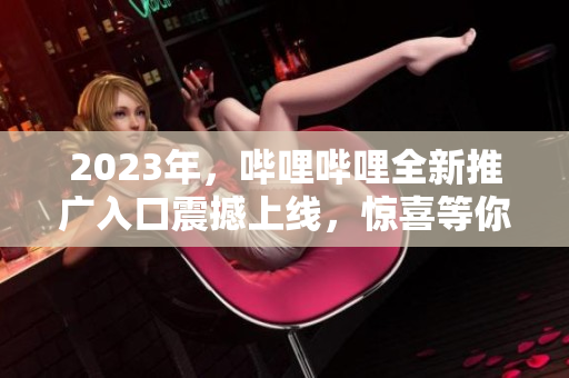 2023年，哔哩哔哩全新推广入口震撼上线，惊喜等你来！