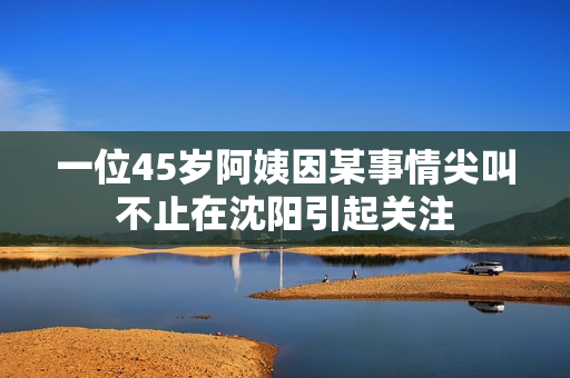 一位45岁阿姨因某事情尖叫不止在沈阳引起关注